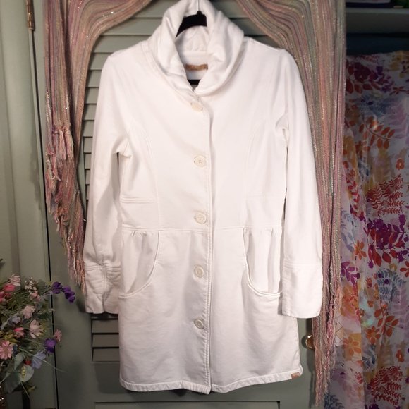 prAna button up fleece 'Mariska' jacket sz M - Picture 2 of 12